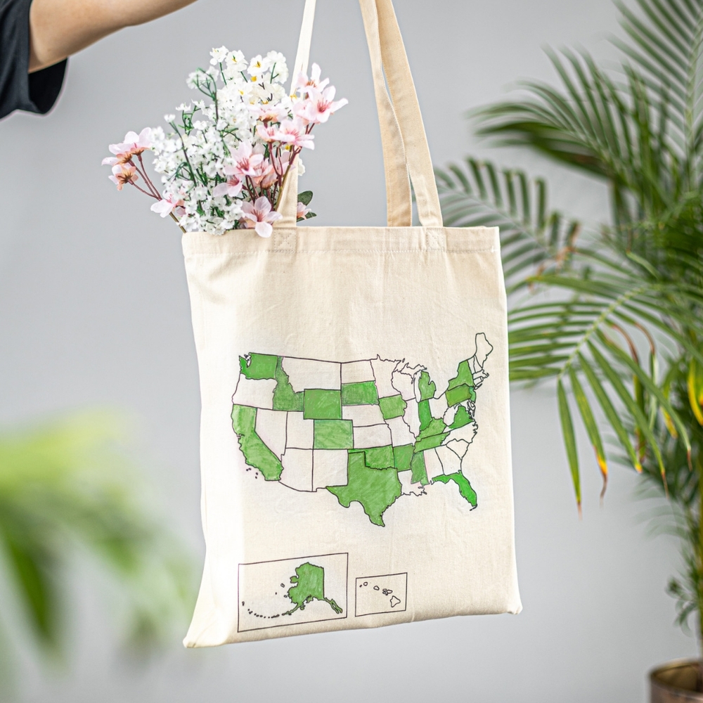 Color-In USA Tote - Picture 8 of 8